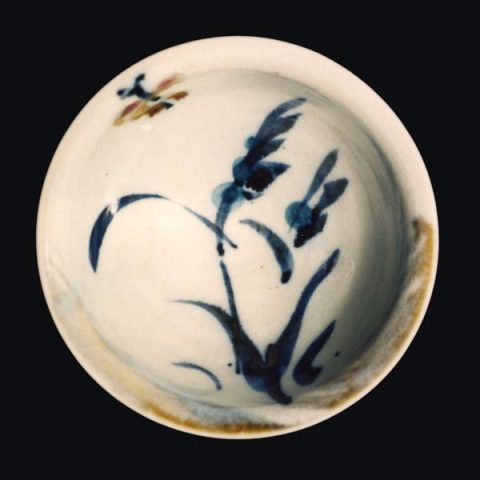 Christine Pedley, cuisson au bois, bol porcelaine