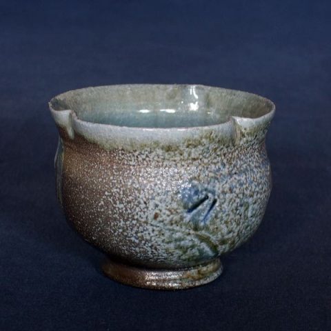 Christine Pedley, cuisson au bois, bol à thé