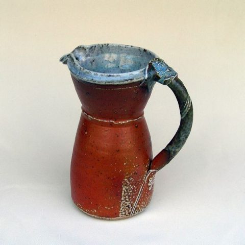 Christine Pedley, cuisson au sel, pichet orange